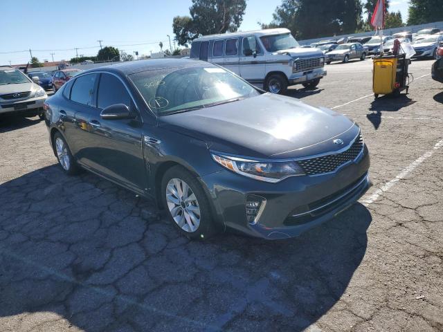 KIA OPTIMA LX 2018 with VIN 5XXGT4L35JG204148 - Photo from auction