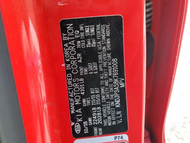 Photo 10 from auction – 2019 KIA SOUL + with VIN KNDJP3A58K7691008