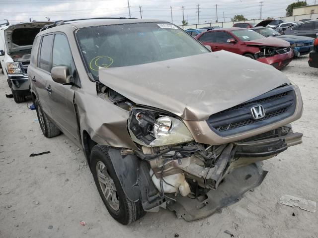 Photo 1 from auction – 2004 HONDA PILOT EXL with VIN 2HKYF186X4H518786