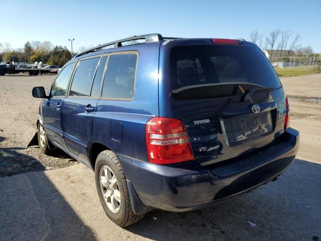 Photo 3 from auction – 2001 TOYOTA HIGHLANDER with VIN JTEHF21A810009630