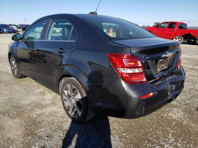 Photo 3 from auction – 2017 CHEVROLET SONIC PREM with VIN 1G1JF5SBXH4111425