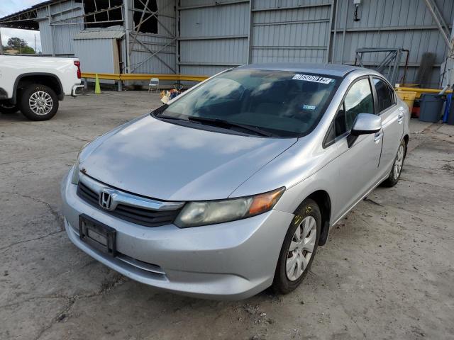 Photo 2 from auction – 2012 HONDA CIVIC LX with VIN 19XFB2E56CE064480