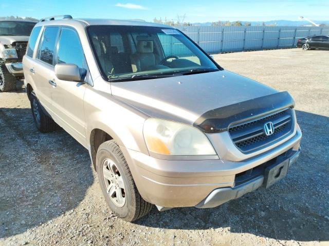 HONDA PILOT EXL 2003 with VIN 2HKYF18543H567102 - Photo from auction