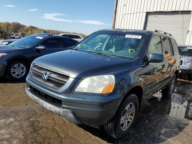 Photo 2 from auction – 2004 HONDA PILOT EX with VIN 2HKYF18494H533519