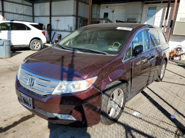Photo 2 from auction – 2012 HONDA ODYSSEY TO with VIN 5FNRL5H97CB090610