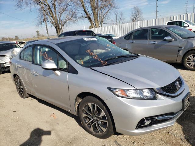 HONDA CIVIC EXL 2013 with VIN 19XFB2F97DE080674 - Photo from auction