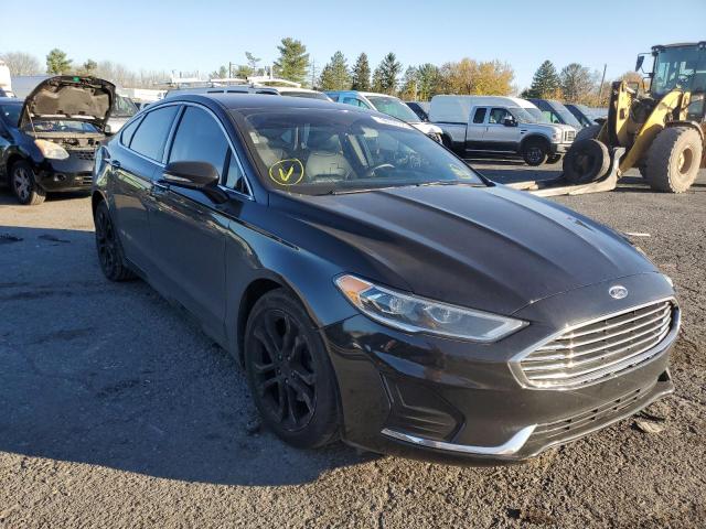 FORD FUSION SEL 2019 with VIN 3FA6P0CD0KR233390 - Photo from auction