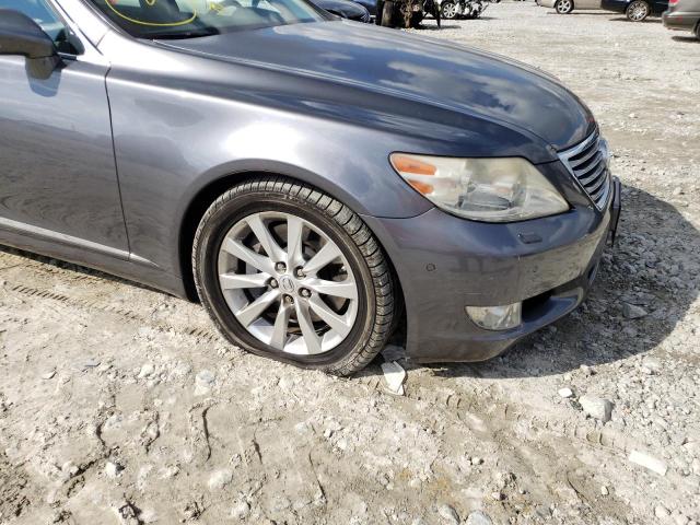 Photo 9 from auction – 2012 LEXUS LS 460L with VIN JTHDL5EF6C5004143