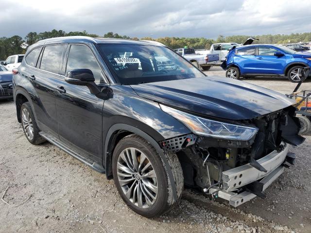 TOYOTA HIGHLANDER 2021 with VIN 5TDFZRBH6MS101294 - Photo from auction