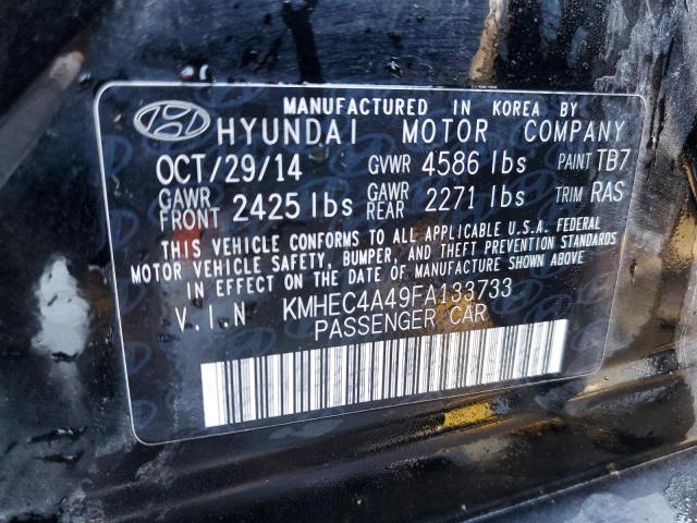 Photo 10 from auction – 2015 HYUNDAI SONATA HYB with VIN KMHEC4A49FA133733