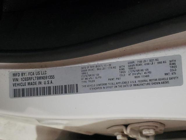 Photo 10 from auction – 2021 RAM 1500 REBEL with VIN 1C6SRFLT9MN591355