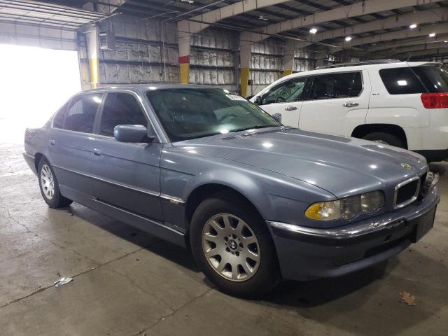 BMW 740 IL 2001 with VIN WBAGH83451DP28196 - Photo from auction