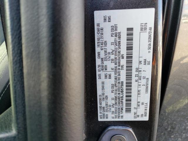 Photo 10 from auction – 2020 FORD ESCAPE S with VIN 1FMCU0F65LUB57500