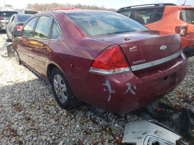 Photo 3 from auction – 2006 CHEVROLET IMPALA LS with VIN 2G1WB55K769243310