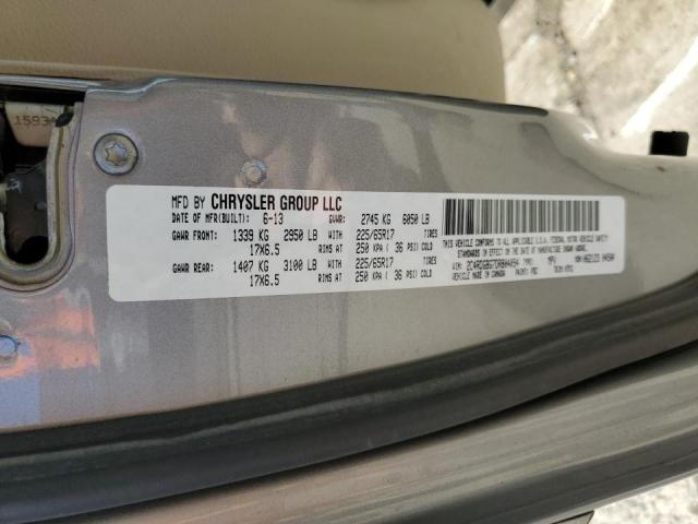 Photo 10 from auction – 2013 DODGE GRAND CARA with VIN 2C4RDGBG7DR804094
