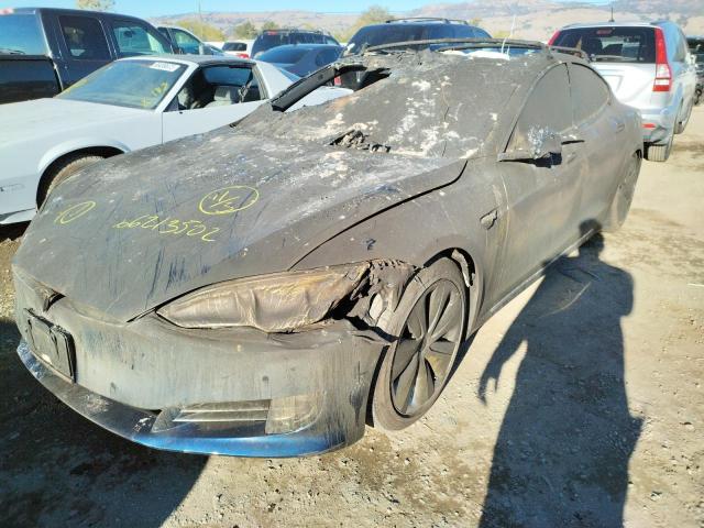 Photo 2 from auction – 2020 TESLA MODEL S with VIN 5YJSA1E20LF397592
