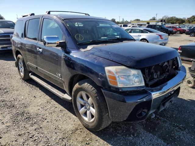 NISSAN ARMADA SE 2007 with VIN 5N1AA08C27N701972 - Photo from auction