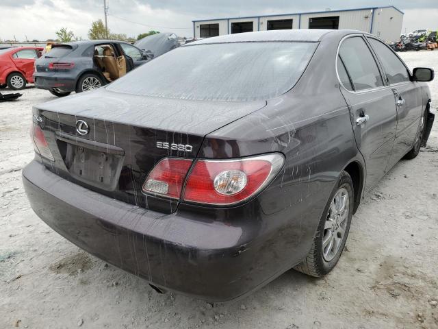 Photo 4 from auction – 2004 LEXUS ES 330 with VIN JTHBA30G245036512