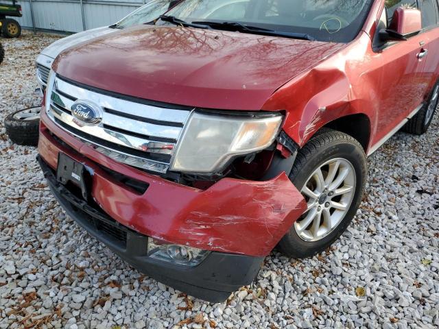 Photo 9 from auction – 2009 FORD EDGE SEL with VIN 2FMDK38C39BA59577