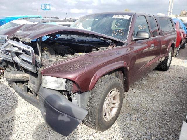 Photo 2 from auction – 2004 DODGE DAKOTA SXT with VIN 1D7GL12K04S561440