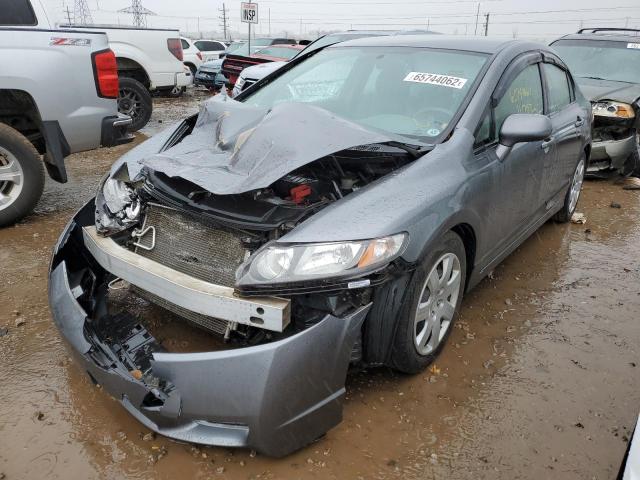 Photo 2 from auction – 2010 HONDA CIVIC LX with VIN 19XFA1F54AE038114