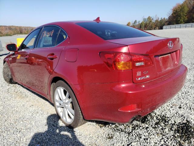 Photo 3 from auction – 2007 LEXUS IS 250 with VIN JTHBK262072055567