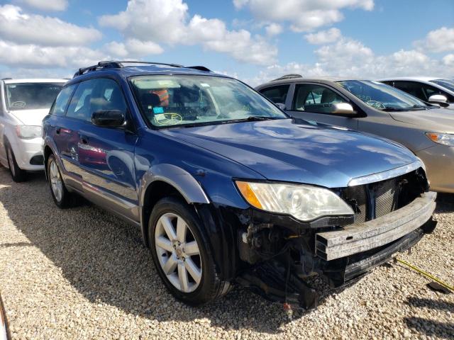 SUBARU OUTBACK 2. 2008 with VIN 4S4BP61C687318221 - Photo from auction