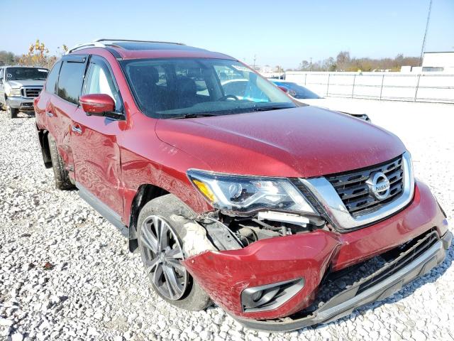 NISSAN PATHFINDER 2018 with VIN 5N1DR2MN7JC661707 - Photo from auction