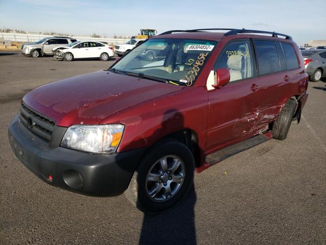 Photo 2 from auction – 2005 TOYOTA HIGHLANDER with VIN JTEDP21A550064117