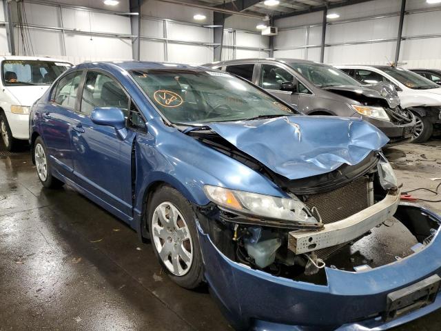 HONDA CIVIC LX 2010 with VIN 19XFA1F51AE078960 - Photo from auction