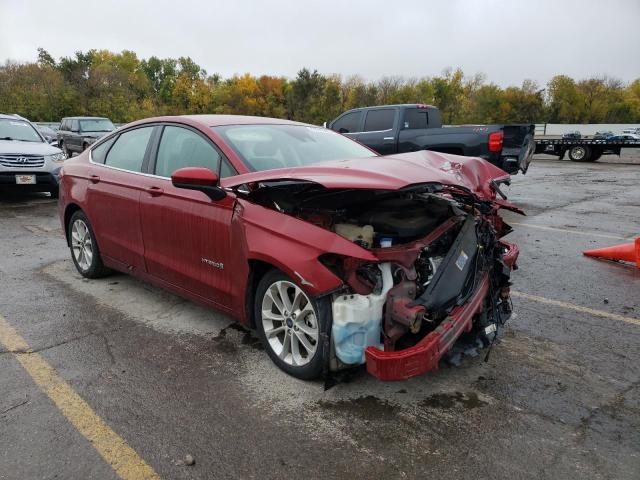 FORD FUSION SE 2019 with VIN 3FA6P0LU3KR225073 - Photo from auction