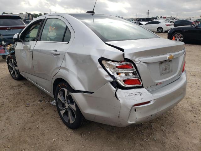 Photo 3 from auction – 2017 CHEVROLET SONIC PREM with VIN 1G1JF5SB4H4113543