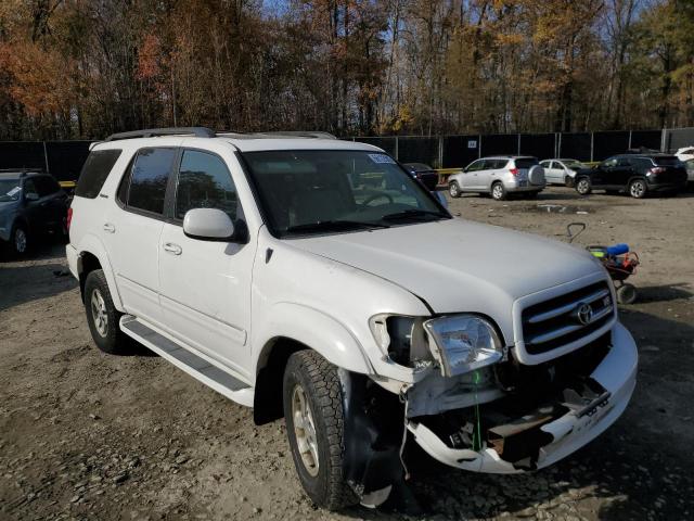 TOYOTA SEQUOIA LI 2002 with VIN 5TDBT48A82S087537 - Photo from auction