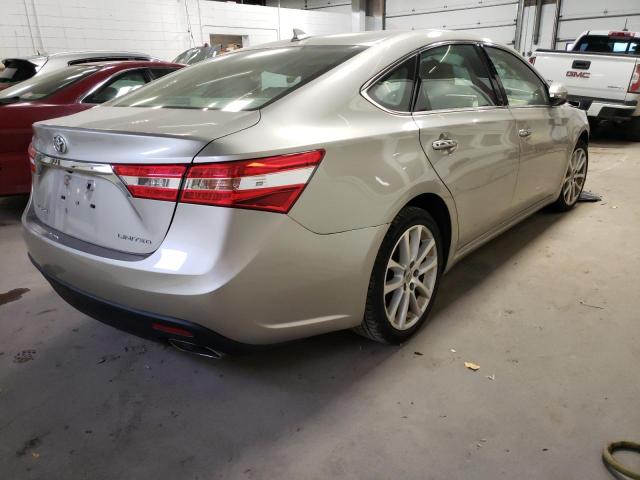 Photo 4 from auction – 2014 TOYOTA AVALON BAS with VIN 4T1BK1EB9EU120894