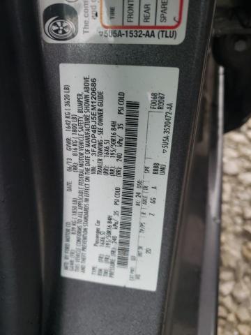 Photo 10 from auction – 2014 FORD FIESTA SE with VIN 3FADP4BJ5EM120686