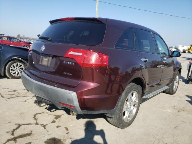 Photo 4 from auction – 2009 ACURA MDX TECHNO with VIN 2HNYD28659H509452