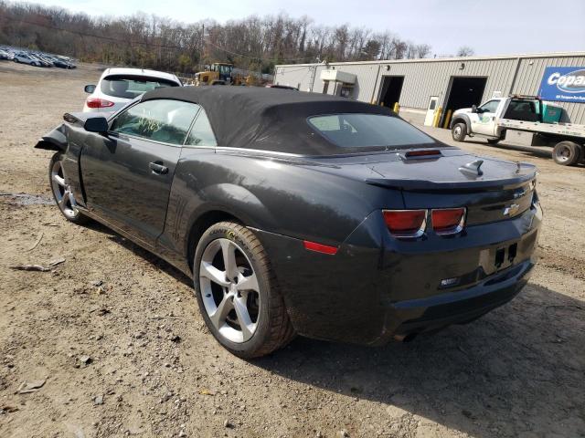 Photo 3 from auction – 2013 CHEVROLET CAMARO LT with VIN 2G1FC3D33D9162037