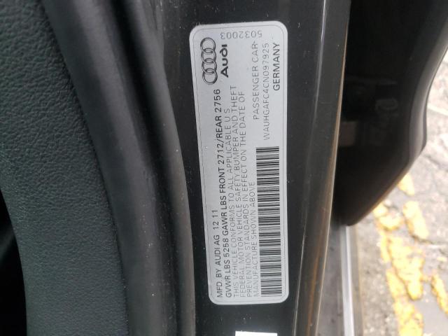 Photo 10 from auction – 2012 AUDI A6 PRESTIG with VIN WAUHGAFC4CN097925