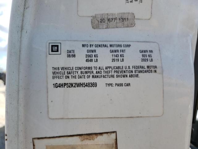 Photo 10 from auction – 1998 BUICK LESABRE CU with VIN 1G4HP52K2WH548369