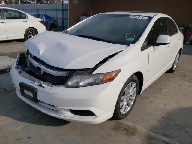 Photo 2 from auction – 2012 HONDA CIVIC EX with VIN 19XFB2F80CE341181