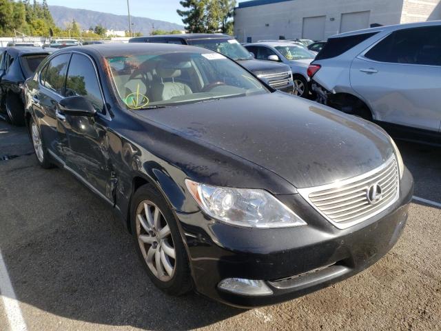 LEXUS LS 460 2007 with VIN JTHBL46F875046061 - Photo from auction