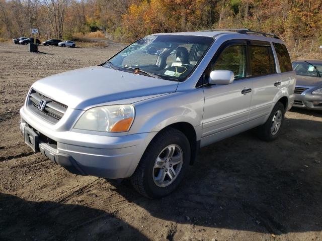Photo 2 from auction – 2005 HONDA PILOT EXL with VIN 5FNYF18505B039137