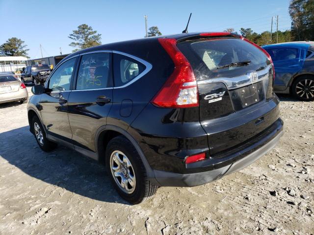 Photo 3 from auction – 2015 HONDA CR-V LX with VIN 2HKRM3H33FH501892