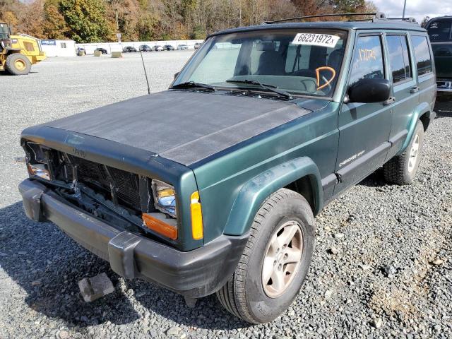 Photo 2 from auction – 2000 JEEP CHEROKEE S with VIN 1J4FT48SXYL134629