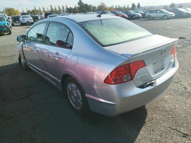 Photo 3 from auction – 2006 HONDA CIVIC HYBR with VIN JHMFA36206S009648