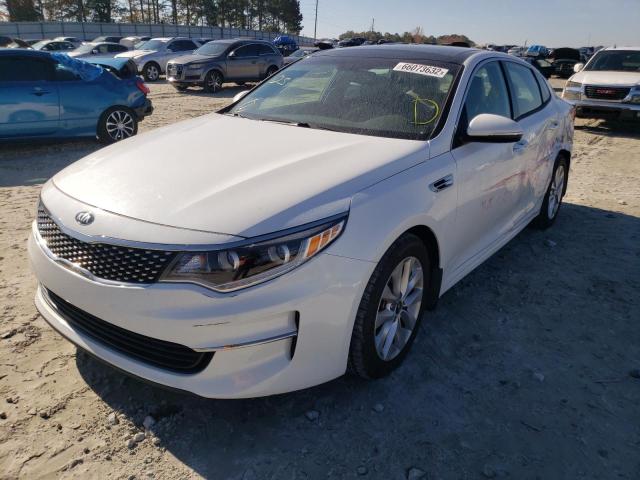 Photo 2 from auction – 2016 KIA OPTIMA EX with VIN 5XXGU4L34GG080430