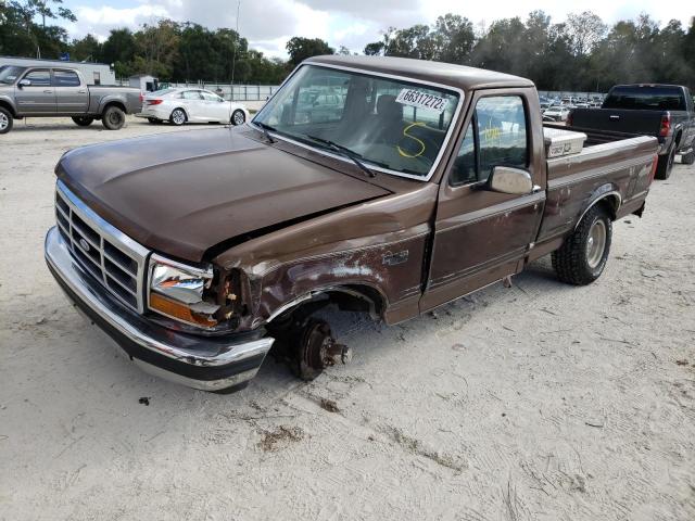 Photo 2 from auction – 1992 FORD F150 with VIN 1FTEF14N8NNA27098