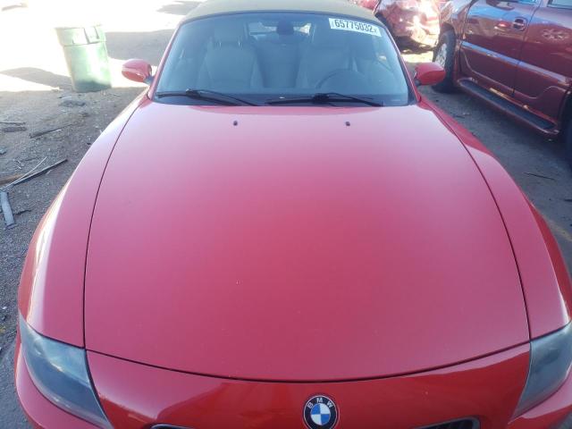 Снимка 9 от търг – 2005 BMW Z4 2.5 с VIN 4USBT33595LS58493