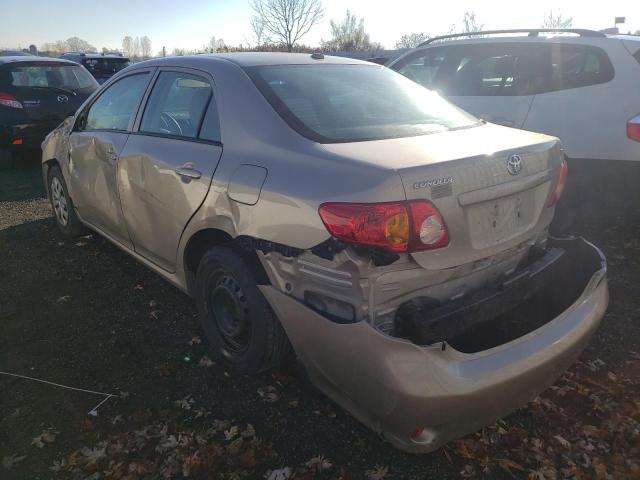 Photo 3 from auction – 2009 TOYOTA COROLLA BA with VIN 2T1BU40E59C156604