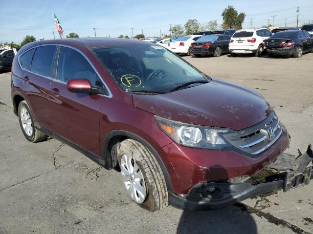 HONDA CR-V EX 2013 with VIN 5J6RM3H57DL034240 - Photo from auction